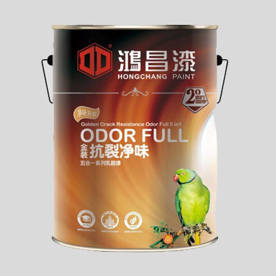 金裝抗裂凈味五合一墻面漆